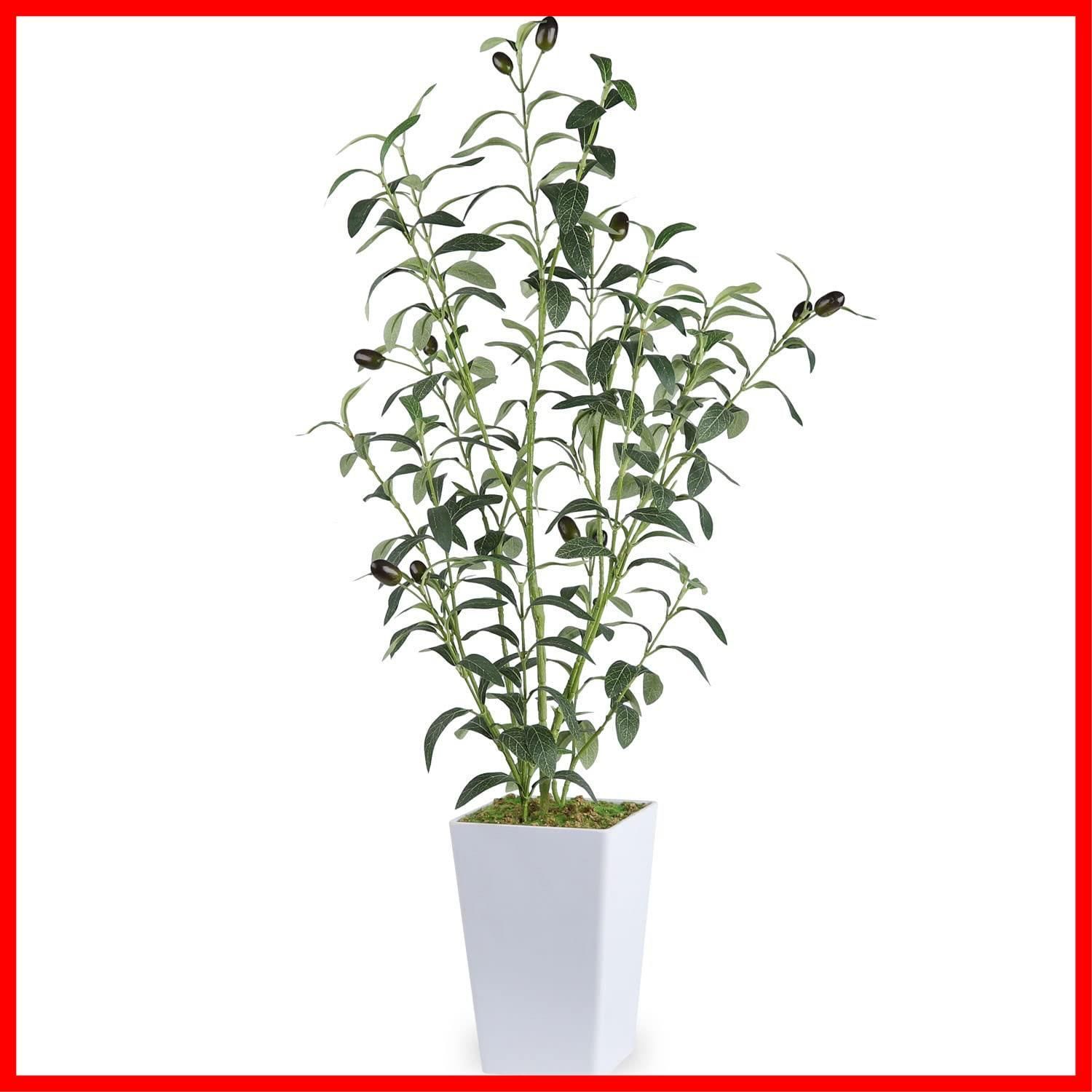 【人気商品】室内 抗菌 消臭 空気清浄 光触媒 観葉樹 75CM 造花 人工観葉植物 フェイクグリーン オリーブの木