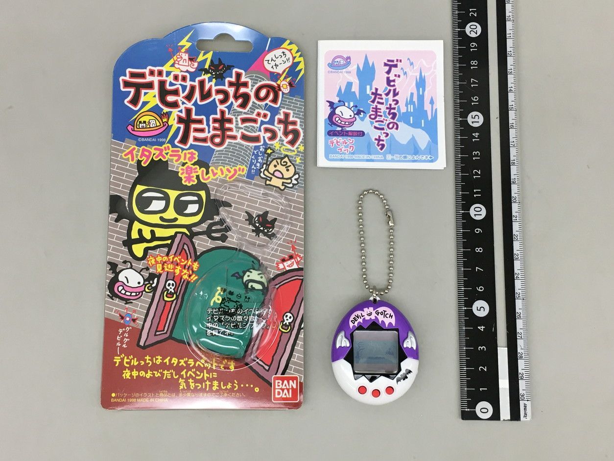 バンダイ BANDAI 携帯ゲーム機 デビルっちのたまごっち ホワイト