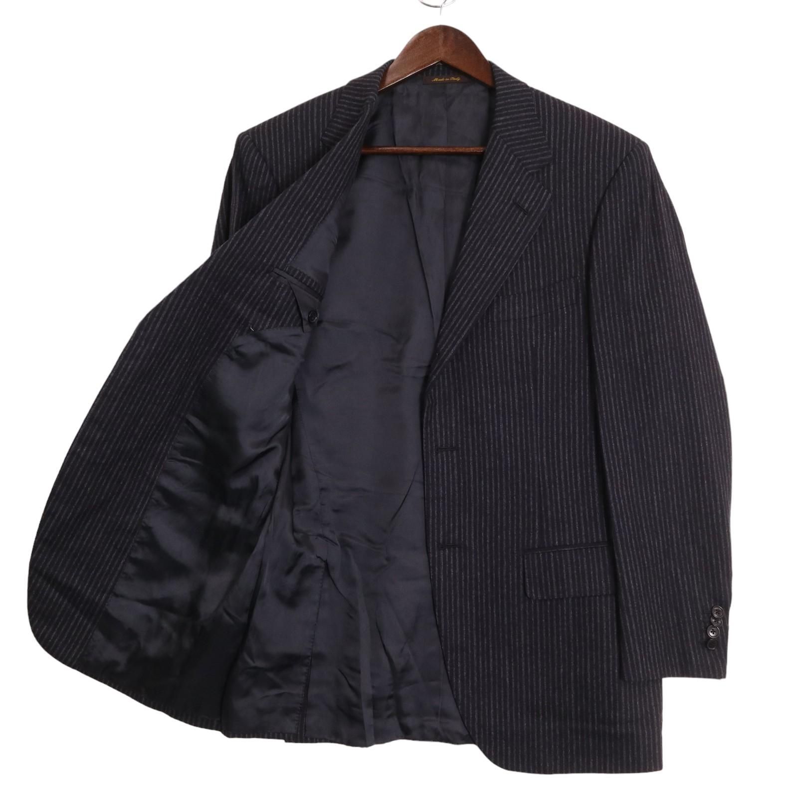 FRANCO PRINZIVALLI　チェスターコート　カシミヤ混　ヘリンボーン FRANCO PRINZIVALLI チェスターコート カシミヤ混 ヘリンボーン