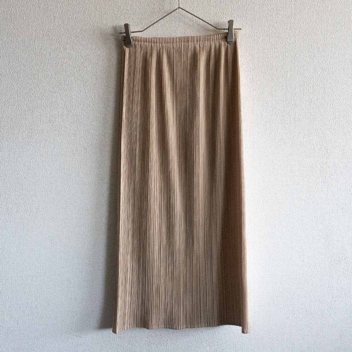 PLEATS PLEASE プリーツ スカート グレー プリーツプリーズ イッセイミヤケ ISSEY MIYAKE 25041106