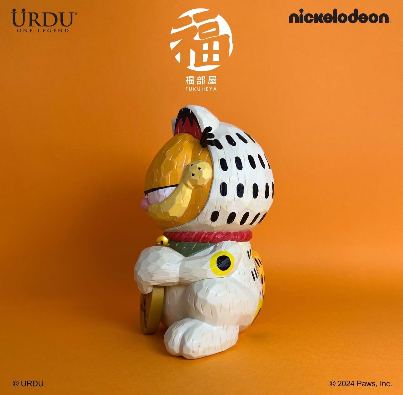 数量残りわずか　URDU FUKUHEYA GARFIELD ガーフィールド 残りわずか 日本数量限定 URDU X NICKELODEON FUKUHEYA MANEKI