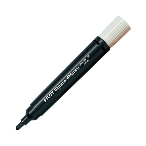 まとめ パイロットホワイトボードマーカー補充タイプ 中字 中型 ブラック WBMAR-10M-B 1セット 10本 ×10セット