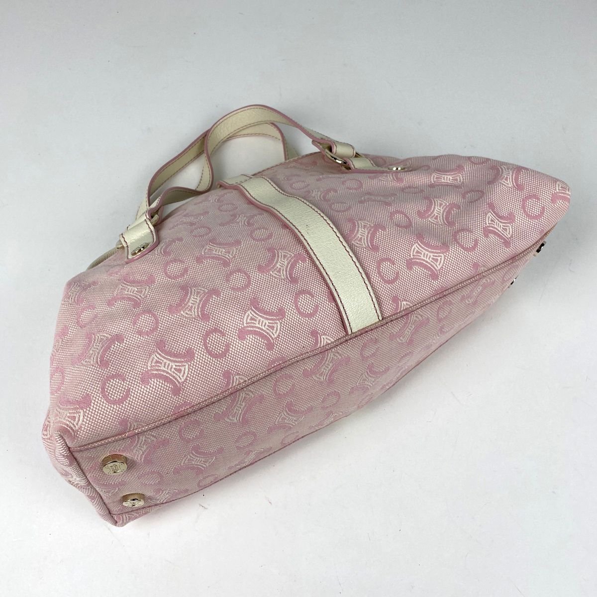 セリーヌ CELINE Cマカダム柄 トートバッグ ハンドバッグ トート