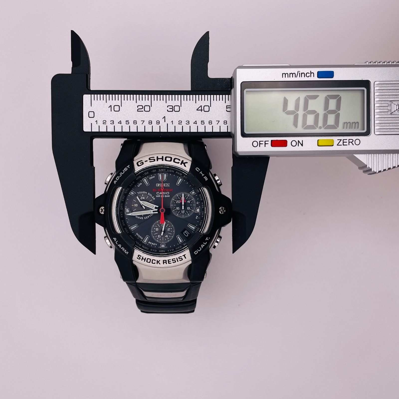 T532）良品 正常稼動 CASIO カシオ 電波ソーラー G-SHOCK GIEZ ジーズ
