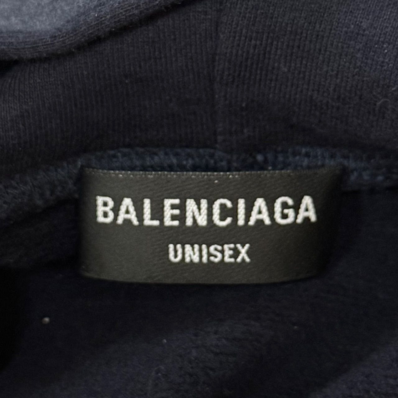 国内正規 参考上代137610円 BALENCIAGA 22SS NO COMMENT HOODIE ノー