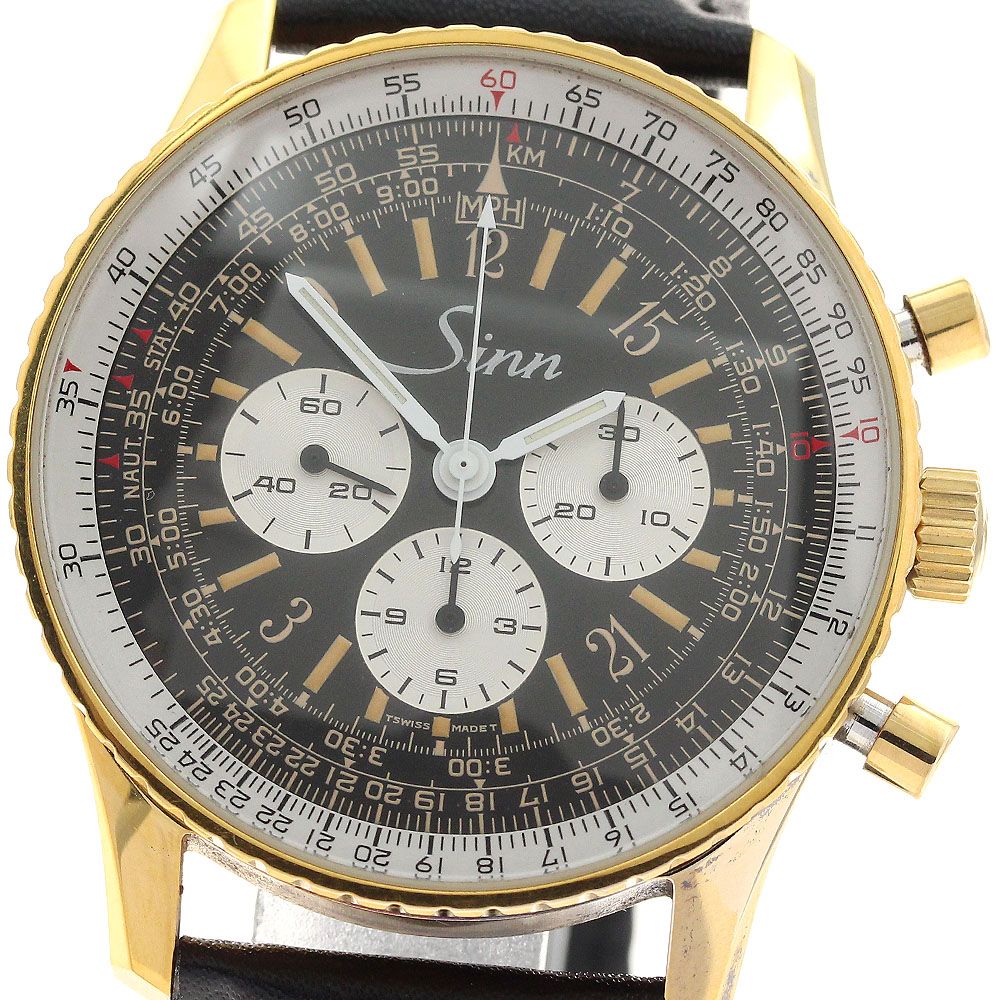 ジン Sinn 903.PL.GL.24h ナビゲーション レマニア cal.1877