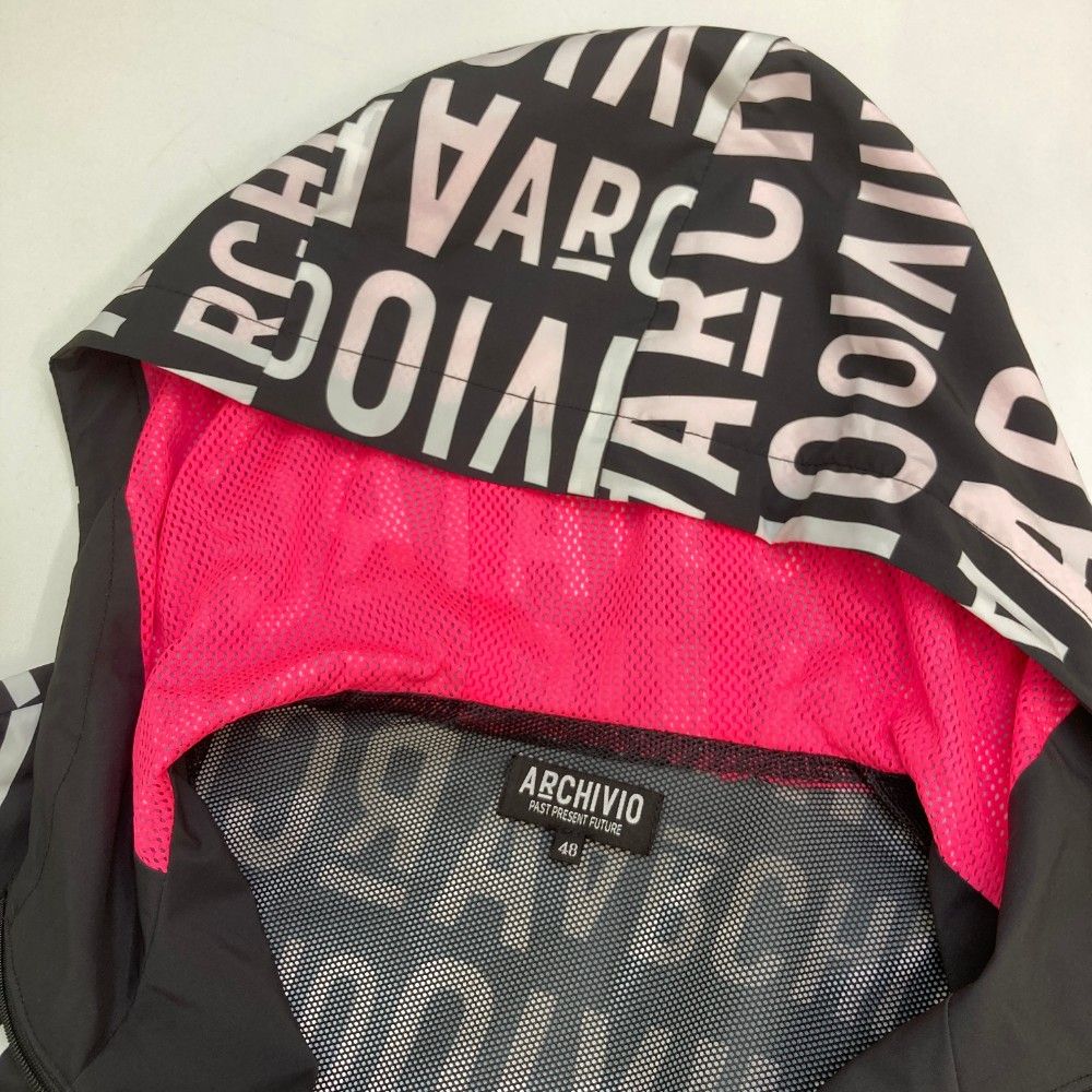 ARCHIVIO アルチビオ パーカー ドッキング 切替 異素材 ジャケット