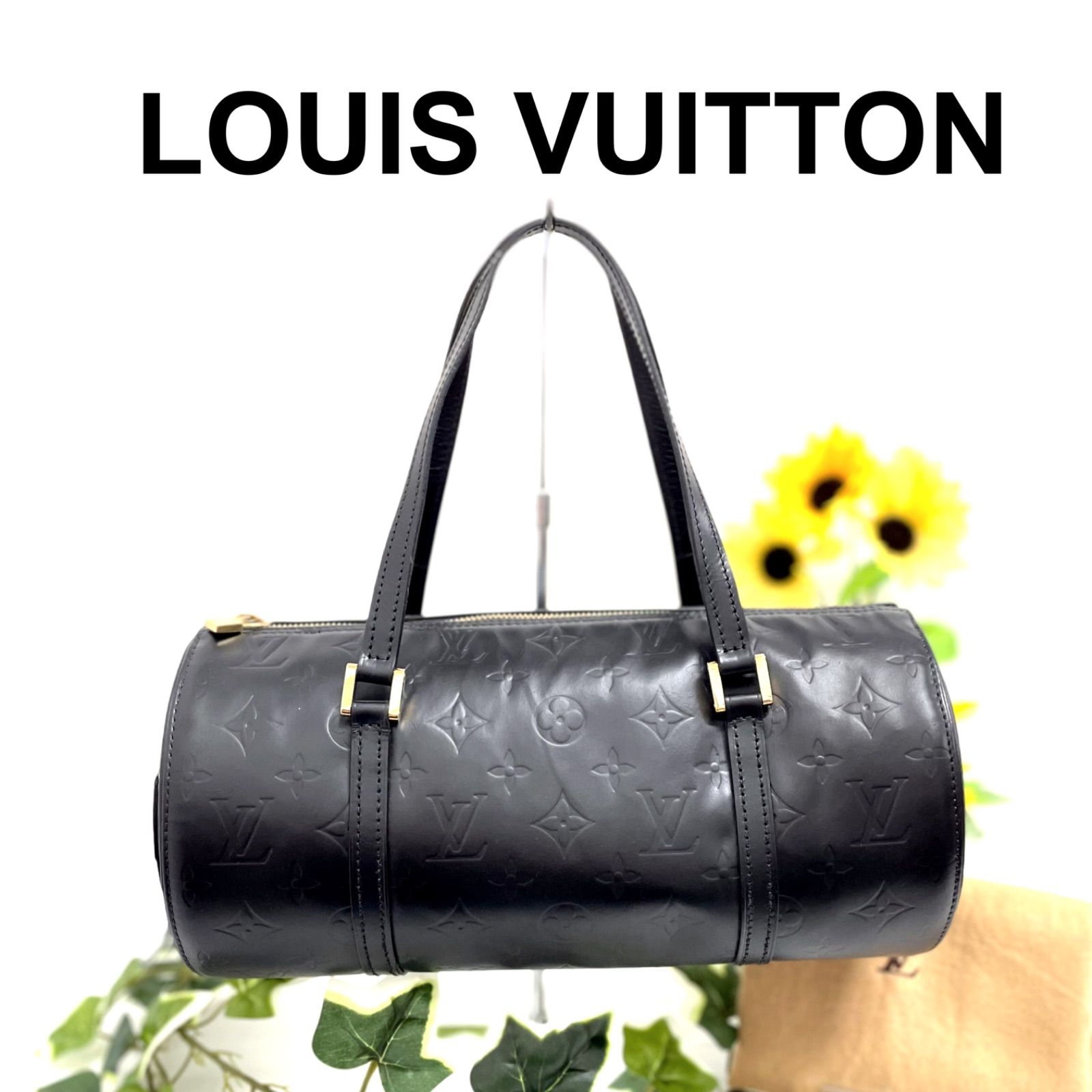 Louis Vuitton ルイヴィトン ヴェルニ ベッドフォード ハンドバッグ マット ブラック 黒 - メルカリ