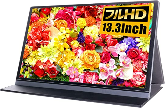 WINTEN製 モバイルディスプレイ13.3インチ（液晶保護フィルム付