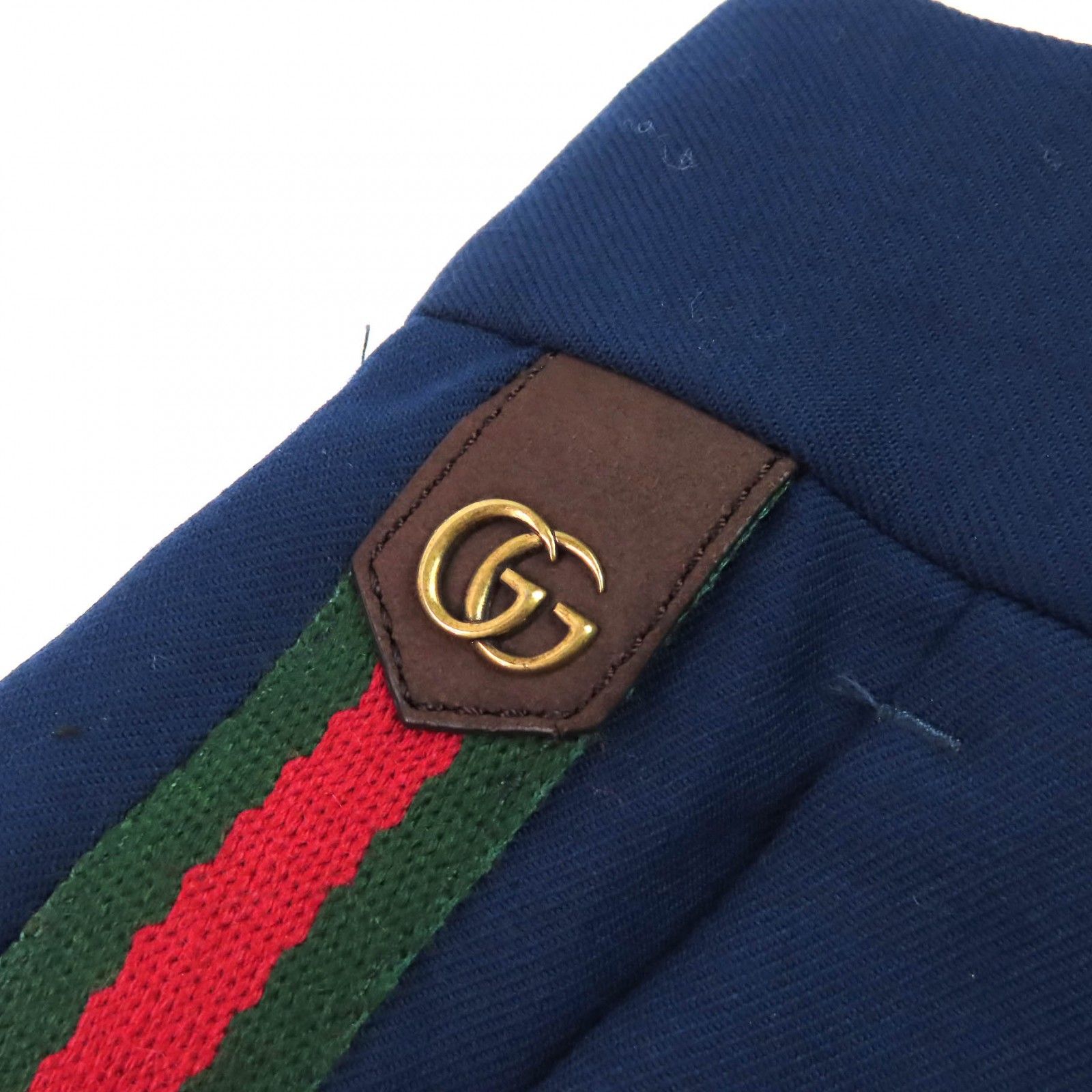 極美品△GUCCI グッチ 698813 ウール モヘア GGマーモント ウェブ  
