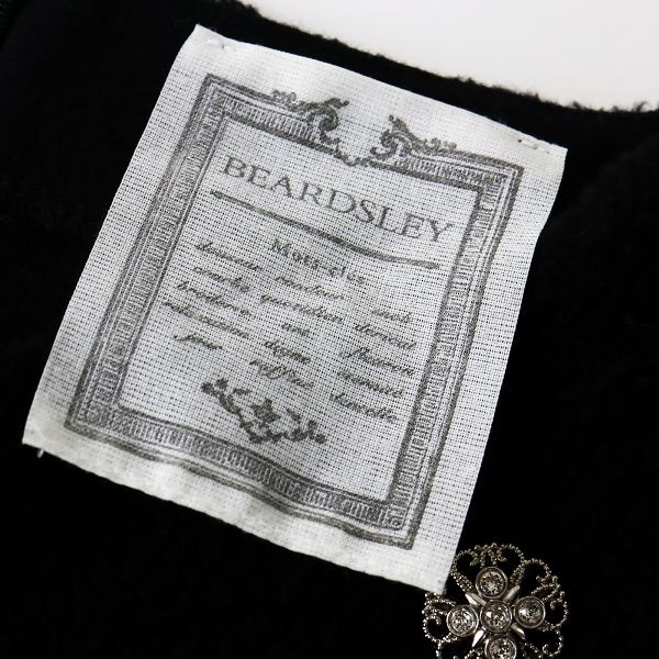 BEARDSLEY ビアズリー パールモチーフ装飾 トイプーワンピース F ...