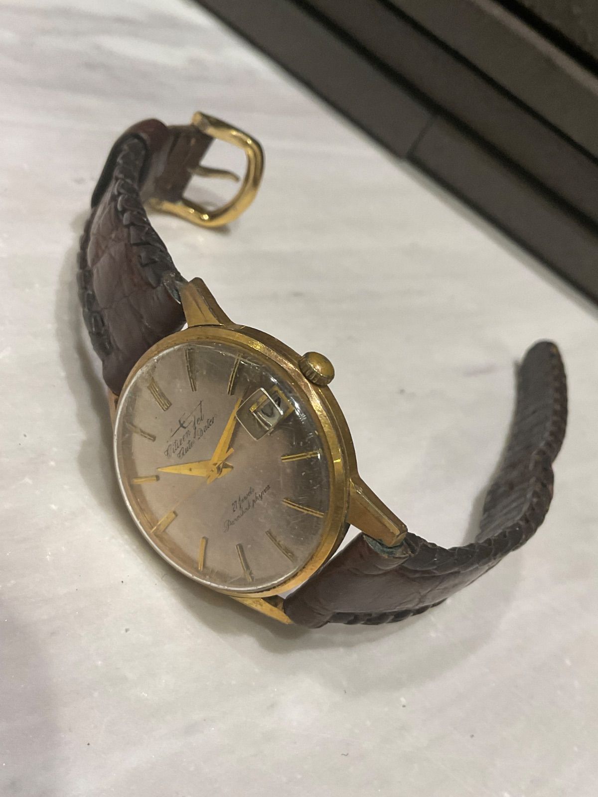 稼働品】CITIZEN シチズン Jet Auto Dater 自動巻 27石