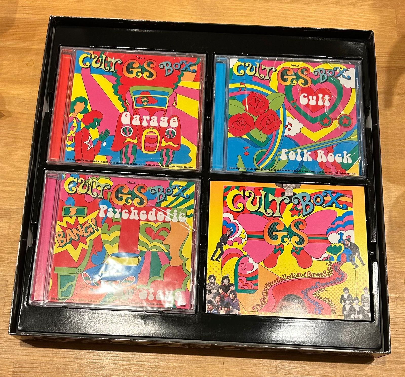 GSファン必見！【豪華CD6枚組BOX！】「カルトGS BOX」ガレージから