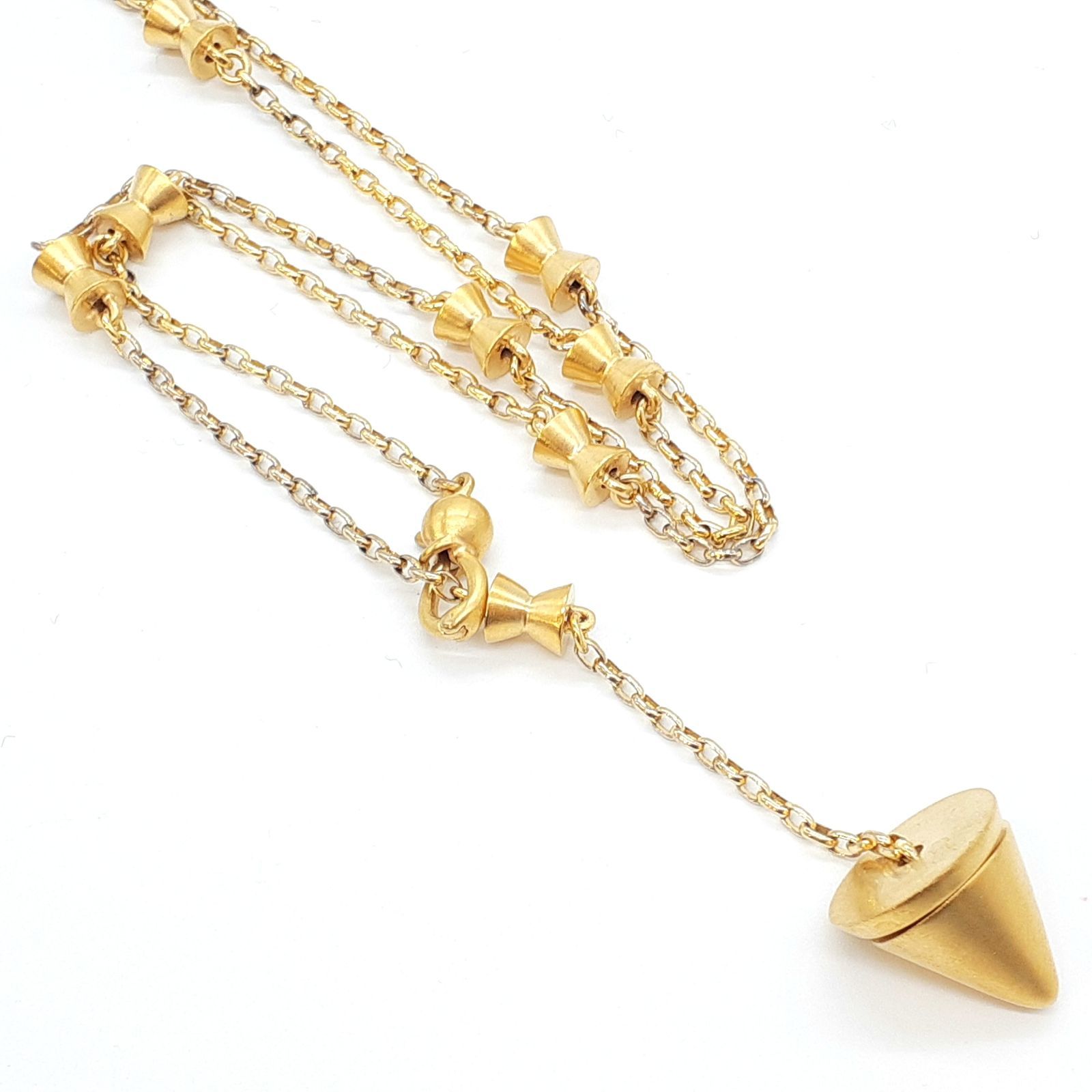 JOAQUIN BERAO ゴールド+グリーンモス hmk | Joaquin Berao's Green Moss necklace 🍵 ホアキンベラオ