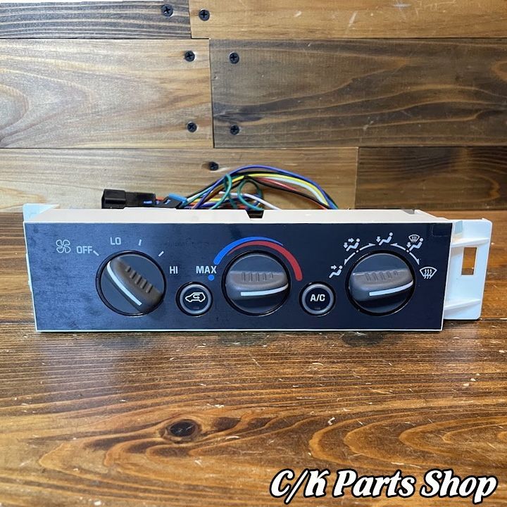 A Cコントロールパネル 95年 熱線スイッチなし 社外品 コントロールスイッチ エアコンパネル 温度 風量 風向 C1500 K1500 C2500