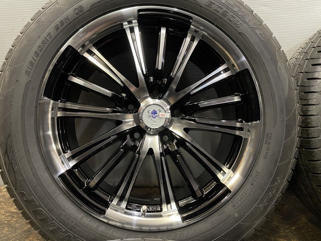 新品 バランス調整済【DUNLOP ENASAVE EC204 215/60R17】夏タイヤ 