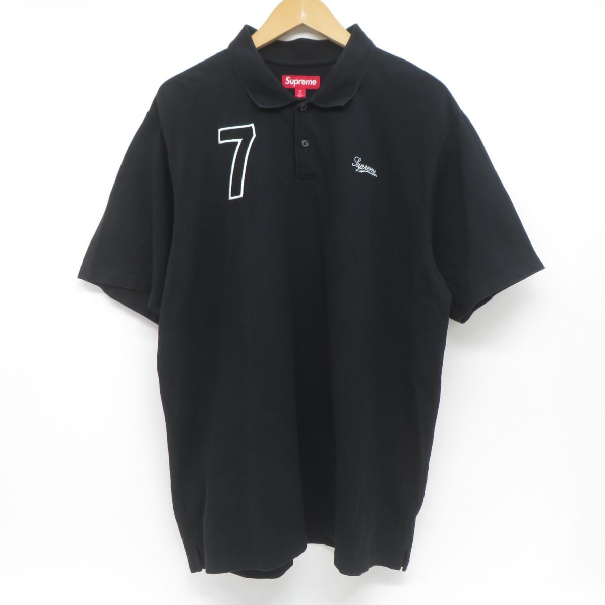 Supreme シュプリーム Cursive Polo カーシブ ポロシャツ 半袖 XLサイズ