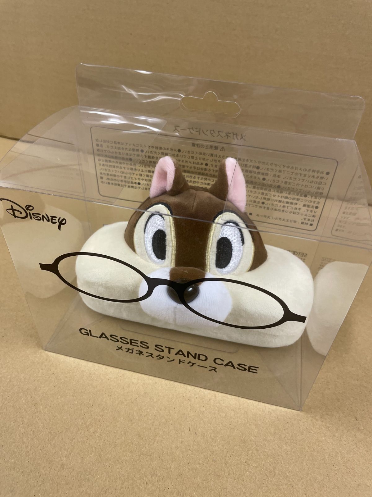 メルカリshops メガネスタンドケース チップ メガネケース ディズニー 眼鏡スタンド