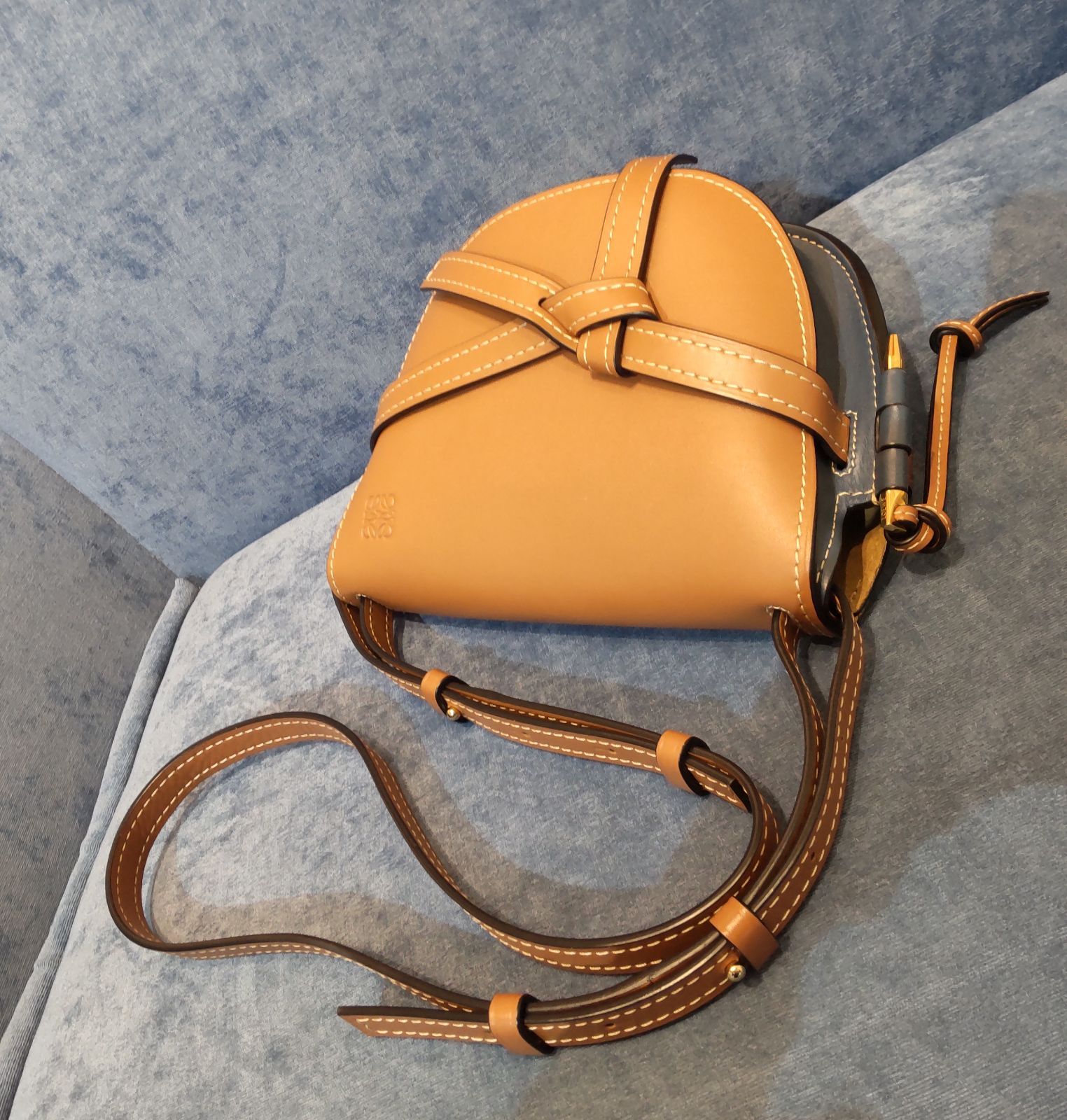 極美品 LOEWE ロエベ GATE ゲート バッグ-