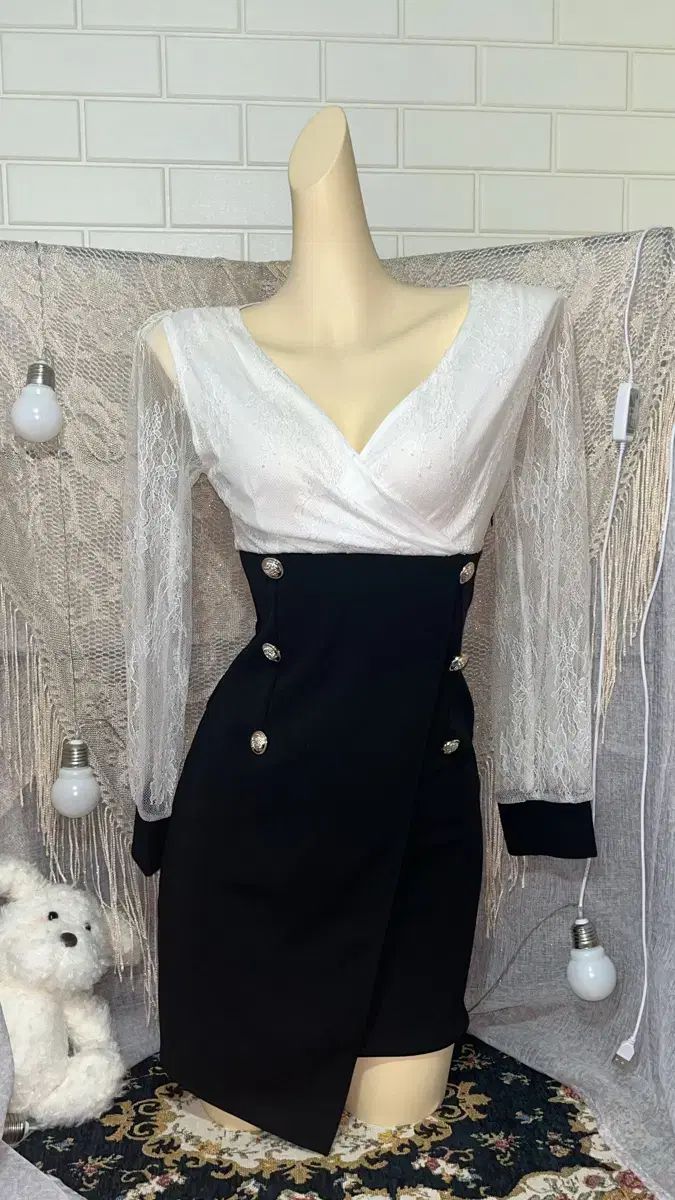 レース 黒 ラップ ミニ ワンピース ギャル 姉ギャル パンク ロックシック ゴシック ゴス フェアリー