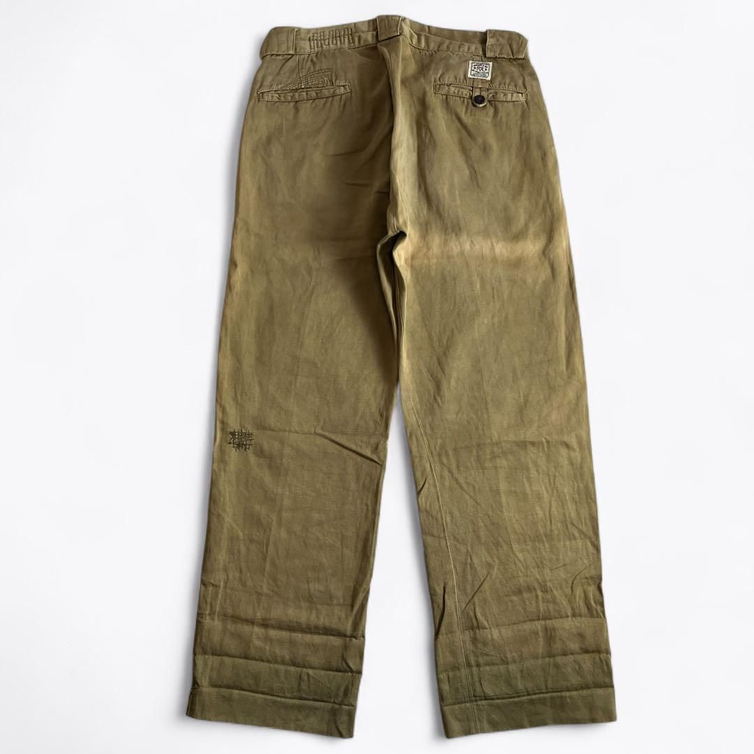 RRL リペア加工　チノパンツ　サイズ32×32 RRL（ダブル アール エル）の「リペアード ツイル フィールド