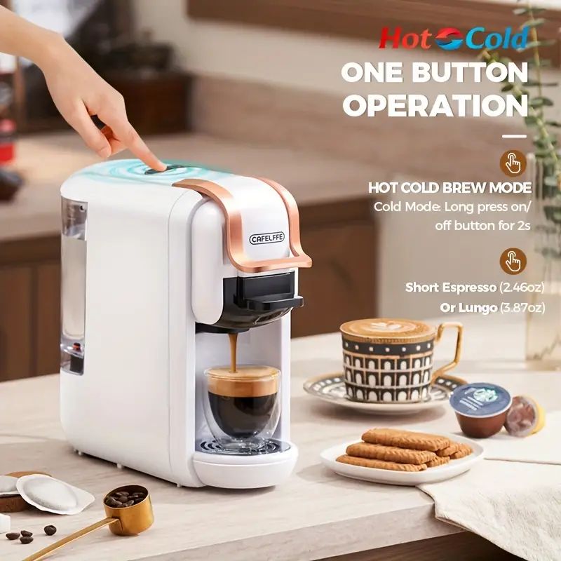 CAFELFFE 4イン1多機能カプセルコーヒーマシン