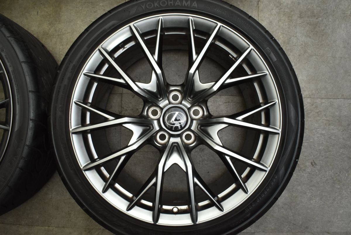 BBS製 鍛造】レクサス GS F 純正 19in 9J +50 10J +41 PCD114.3 