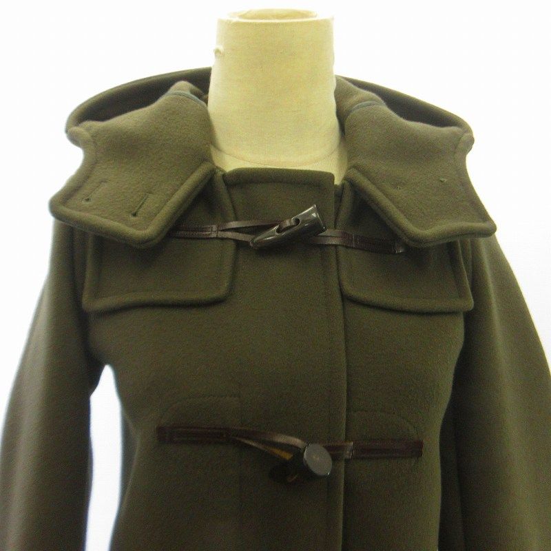 マッキントッシュ MACKINTOSH 美品 ウール ダッフルコート フーデット
