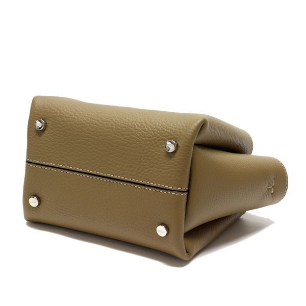 ◆TOD'S◆Apa スモール レザー ショルダーバッグ/Cappuccino◆ 25SS モデル トッズ TOD'S マイクロ Tタイムレス レザ