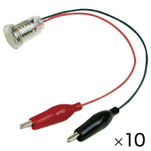 リード線付豆電球ホルダー（１０個）P70-039610