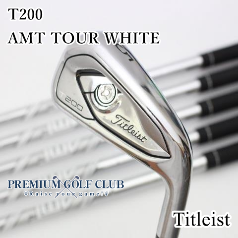 【中古】[Bランク] アイアンセット タイトリスト T200/AMT TOUR WHITE/S200/24[6270]