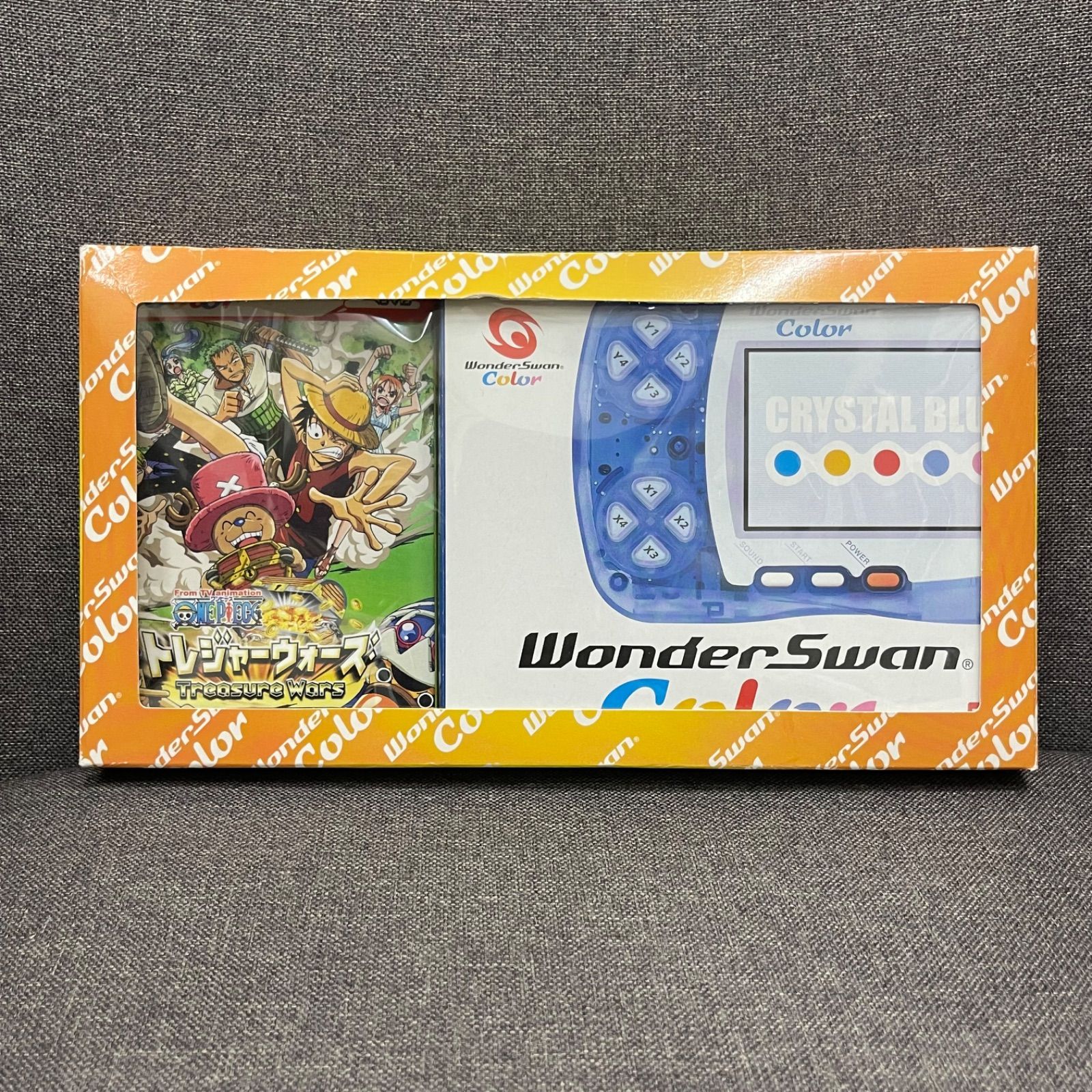 NPA ジャンク wonder swan color ワンダースワンカラー WSC-001 ワンピース トレジャーウォーズ 同梱版