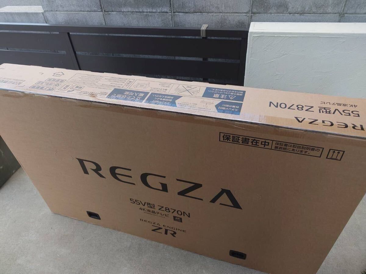 - Toshiba REGZA 55Z870N 4K液晶テレビ 保証書付