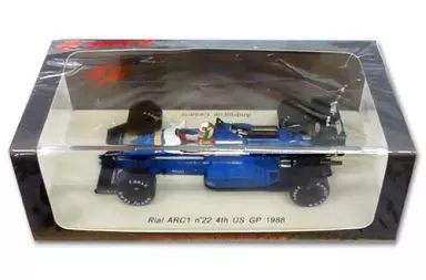 スパーク 1/43 リアル ARC1 FORD No.22 A.de チェザリス 1988 US GP 4位