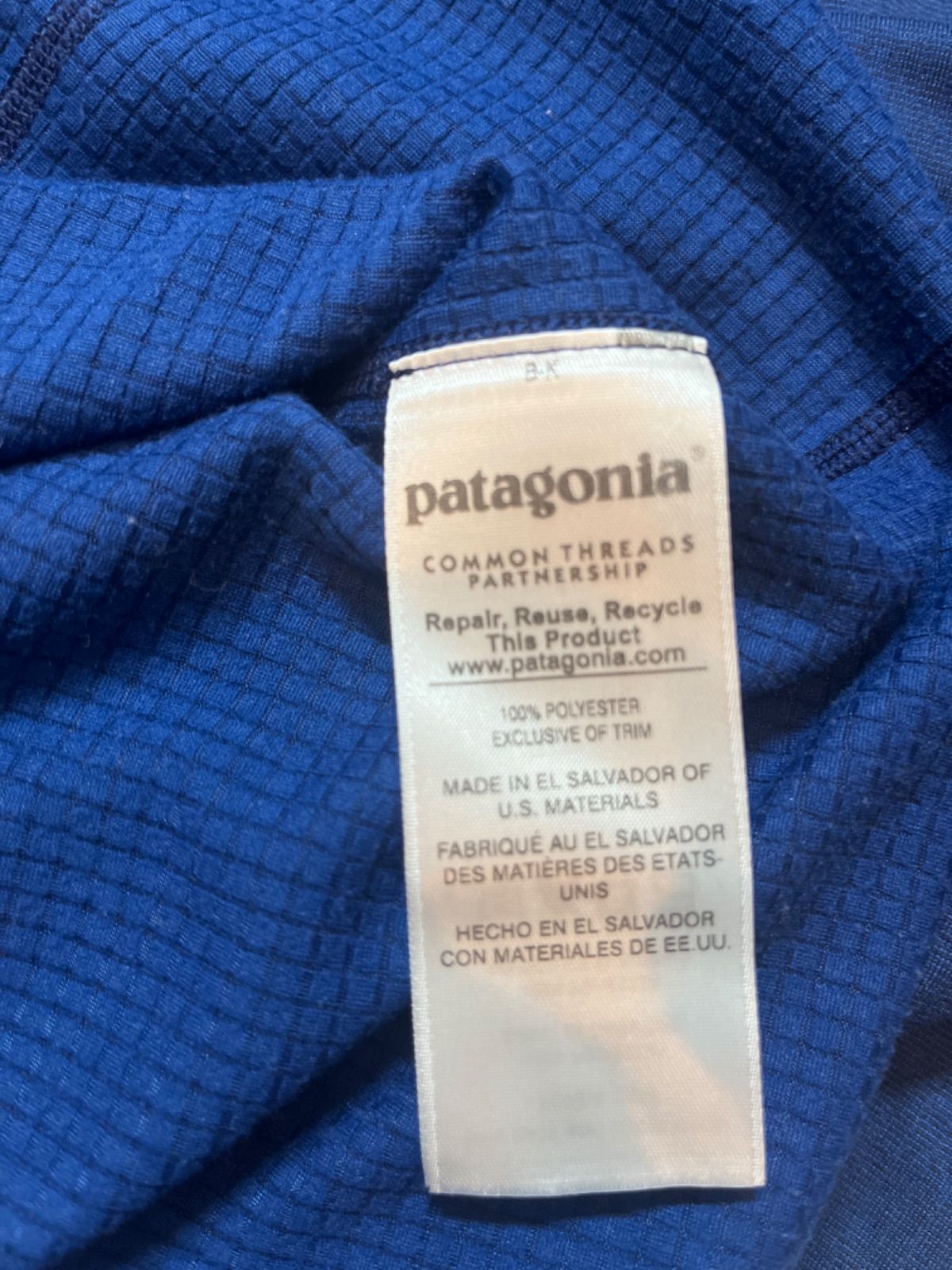 Patagoniaハーフジップ長袖