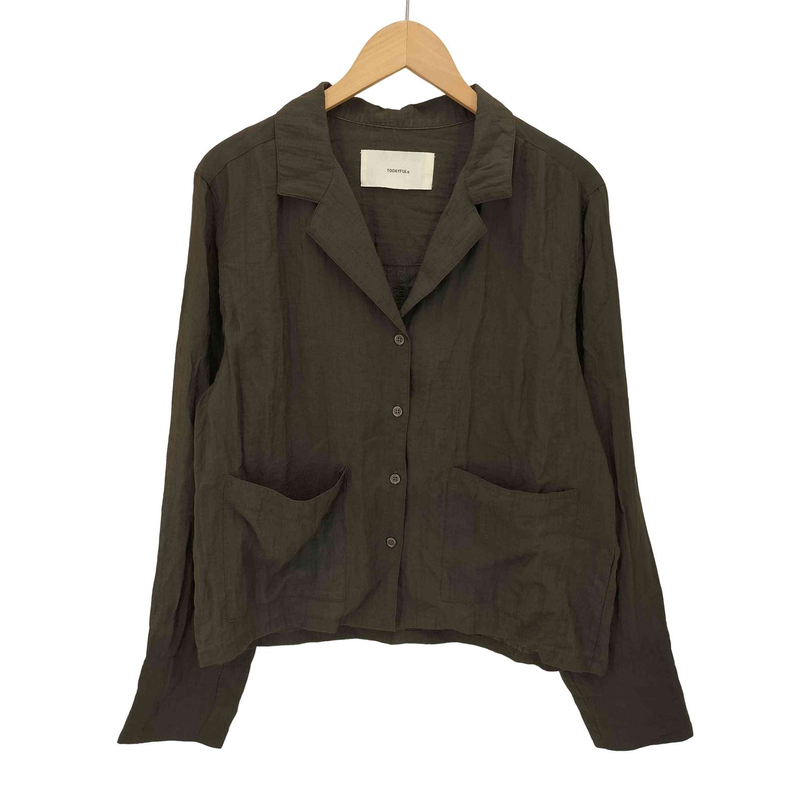 トゥデイフル TODAYFUL 21SS Boyfriend Organdy Shirts ボーイフレンド 