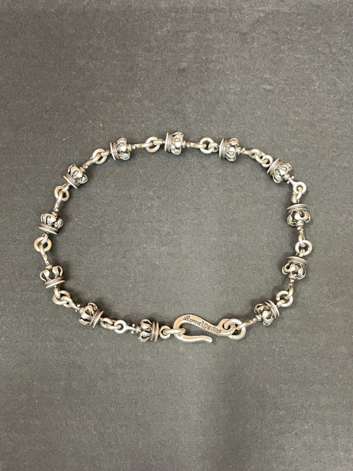 ROYAL ORDER (ロイヤルオーダー) TINY ROYAL CROWN BRACELET タイニー