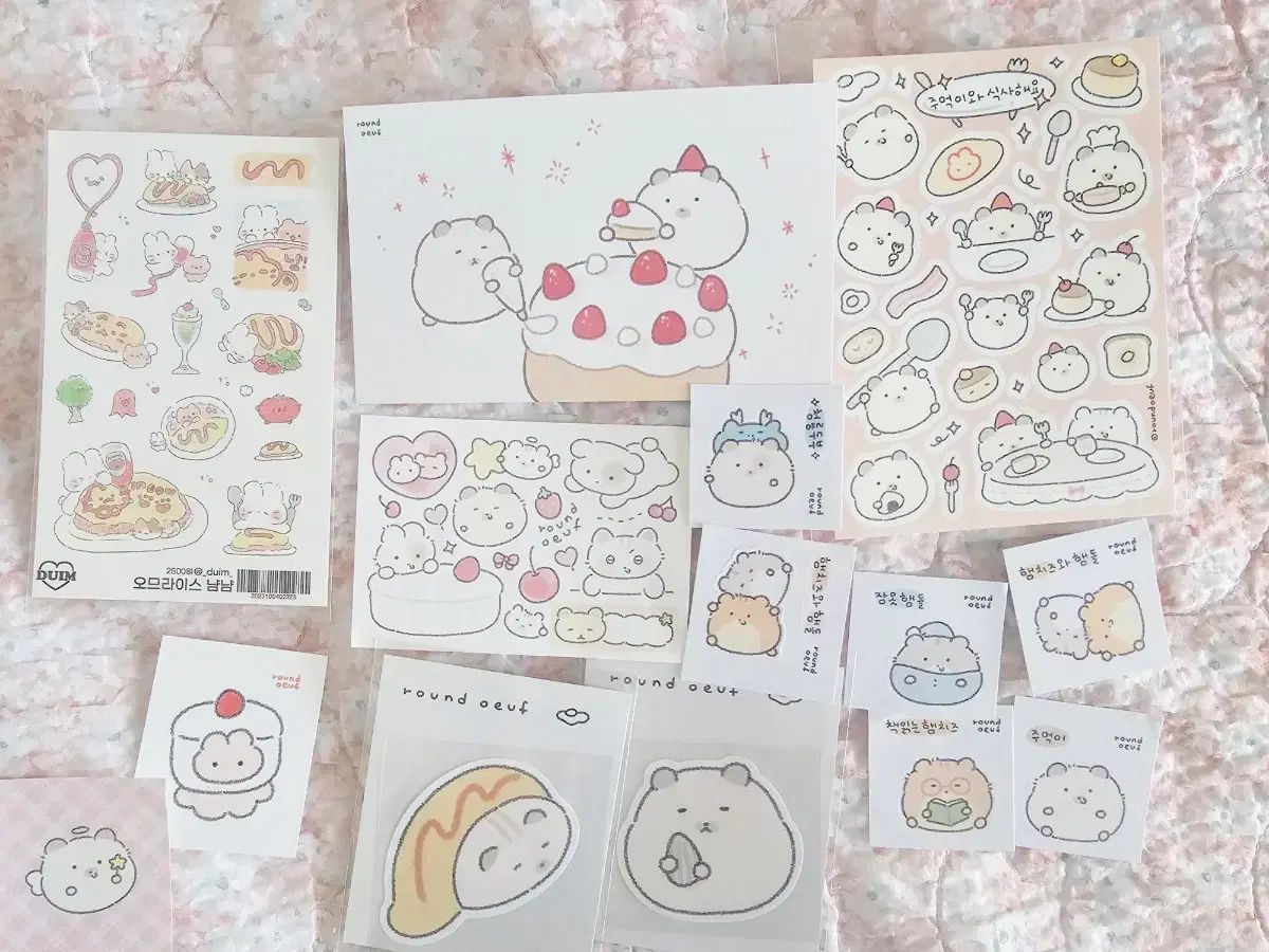 額縁ご確認ページ まとめ ラウンドウーフ デイム ステッカー はがき ティブティブシール