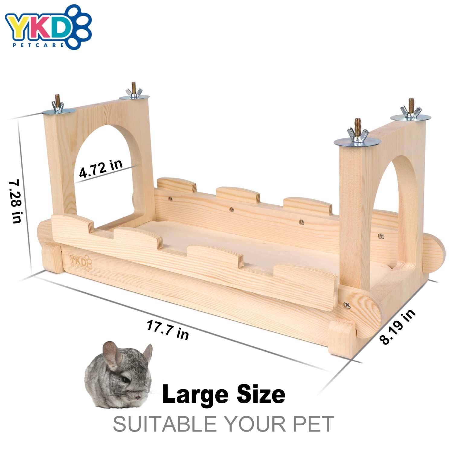 大型小動物 木製橋