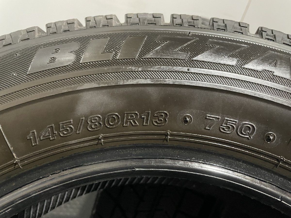 BS BRIDGESTONE BLIZZAK VRX 145/80R13 13インチ スタッドレス 4本 20年製 バリ溝 タント N-BOX モコ  ワゴンR等 (MTN356) - メルカリ