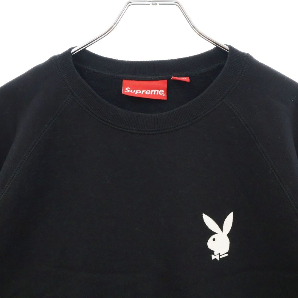 Supreme 16SS crewneck play boy サイズM Supreme Playboy Crewneck - | Short Sleeve Football Sweatshirt Mens