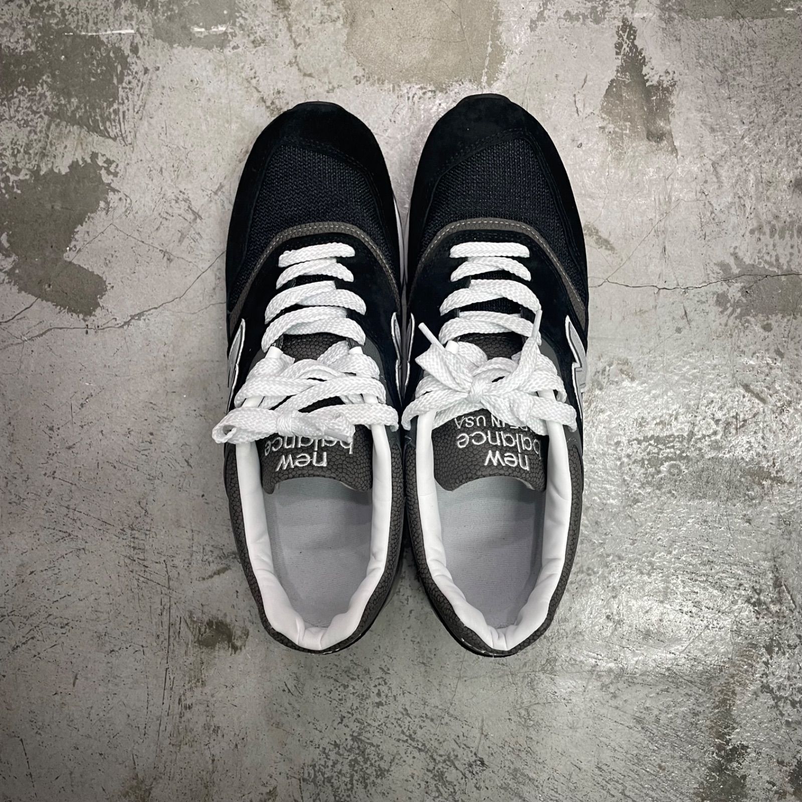国内正規 New Balance 997 Black スエード スニーカー ブラック U997BK 