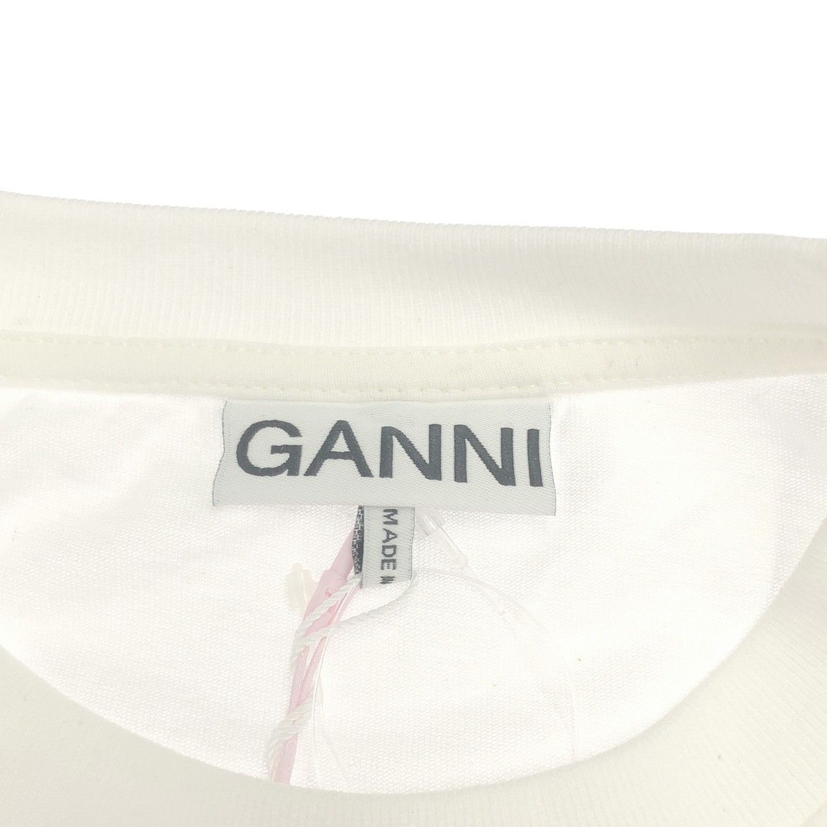 GANNI ガニー 25SS Re-cut Heavy Jersey Charm Long Sleeve ロング  