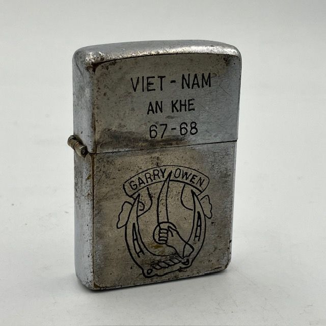 ジッポー ZIPPO ライター ベトナムジッポー 1967年前期 第7騎兵連隊 ギャリーオーウェン 使えます ヴェトナムジッポー - メルカリ