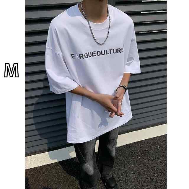 [M]メンズ ファッション 服 男性用 オシャレ シンプル 大人 かっこいい 大きいサイズ ストリート 紳士服 アメリカン ファッション 夏 ショルダーパッド ハイエンド スパンコール レター プリ