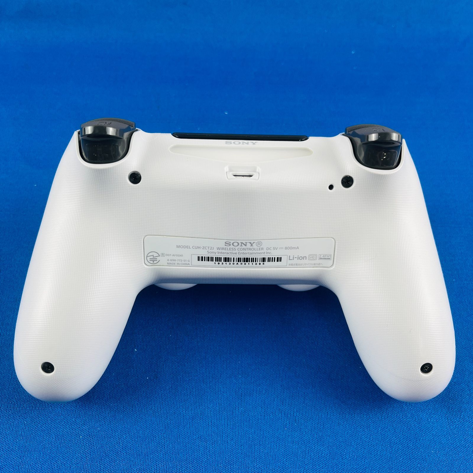 動作OK】SONY PS4 DUALSHOCK4 ワイヤレス コントローラー 純正 Wireless Controller 箱付き 取扱説明書付き グレイシャーホワイト  Glacier White CUH-ZCT2J ソニー デュアルショック - メルカリ