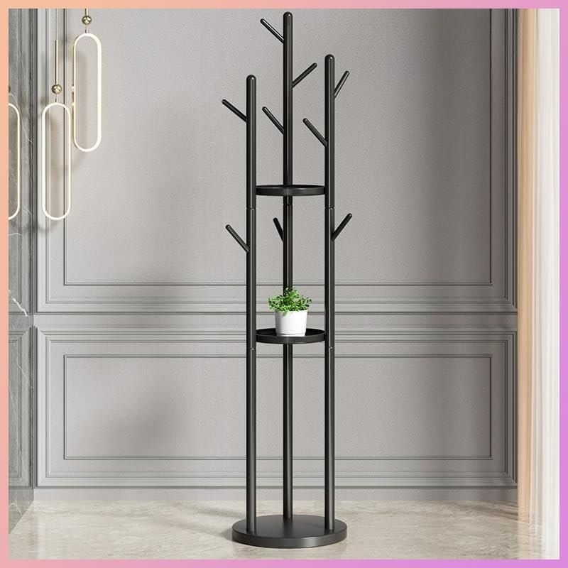 〔3個セット〕スリムポールスタンド(ポールハンガー) スチール製 高さ177cm アイアン/帽子掛け/コートハンガー/収納/スリムタイプ/モダン/高級感/シルバー(銀... 値下げ ポールハンガー 木製 ポールスタンド 回転式 帽子掛け コート