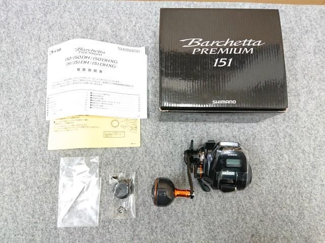 ♥品 シマノ 19 バルケッタ プレミアム 151 左 両軸リール Barchetta PREMIUM