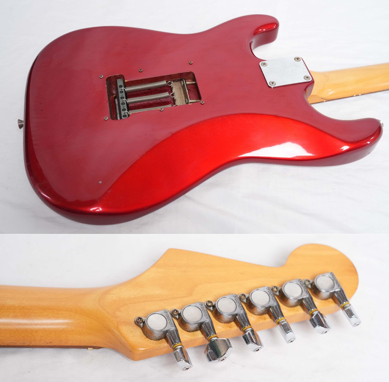 超美品 Fender Japan ST-43J CAR ストラトキャスター Fender Japan Fender Japan ST-43J/R CAR Pシリアル ダイナ期