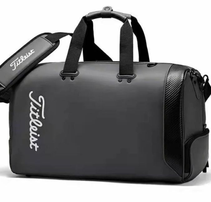 超人気高品質ゴルフトラベルバッグ Titleist   グレー  防水 大0容量 男女兼用 スタイリッシュなスポーツバッグ